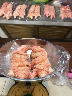 Chân gà đông tảo cao cấp 8 lạng -1 kg /1 cặp